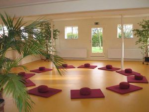 Mindful Silence Retreat - meditation hall